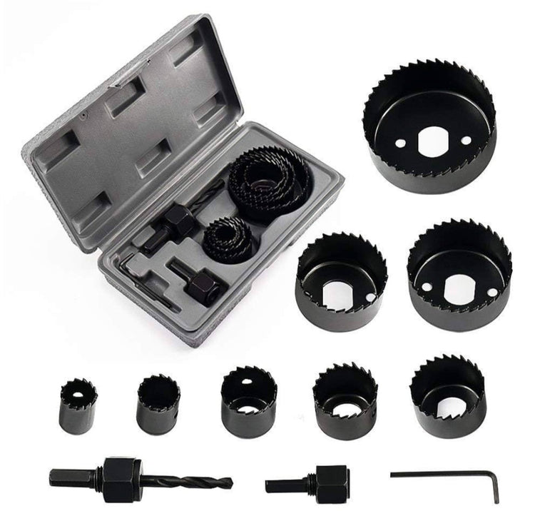 Set kruna za busenje rupa 11 delova -19-64mm