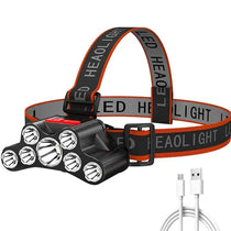 Lampa za glavu sa 7 dioda USB punjiva