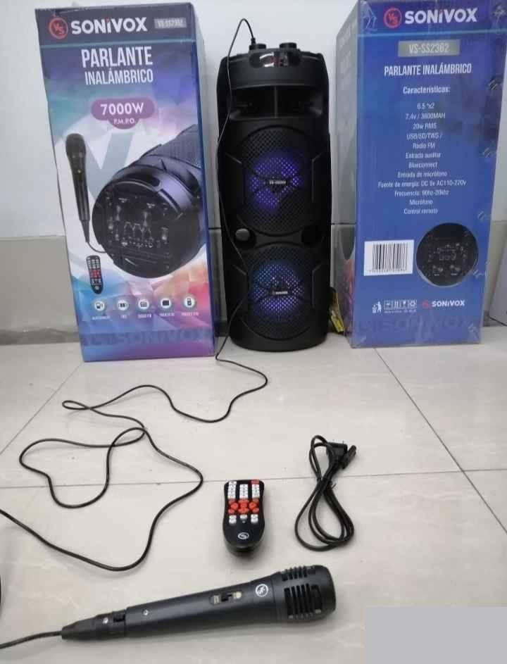 Bluetooth zvučnik karaoke zvucnik sa mikrofonom VS-SS2362