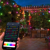 Led RGB lampice za dekoraciju dvorista, baste, restorane 10m sa daljinskim i mobilnom kontrolom