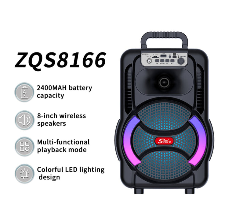 Bluetooth zvucnik ZQS-8166 sa mikrofonom