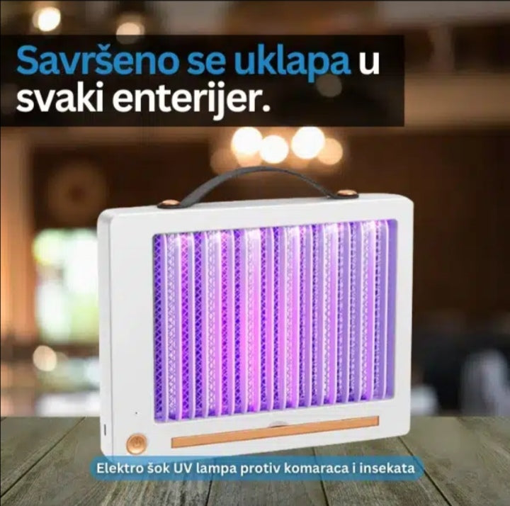 Lampa za komarce usb lampa sobna elektricna shok