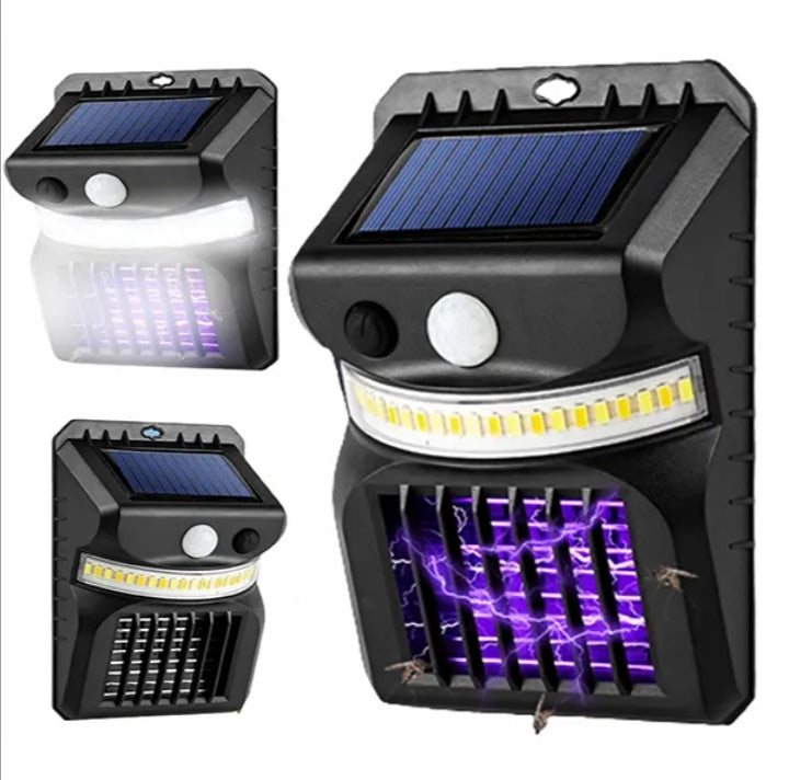 Solarna lampa sa senzorom pokreta za komarce