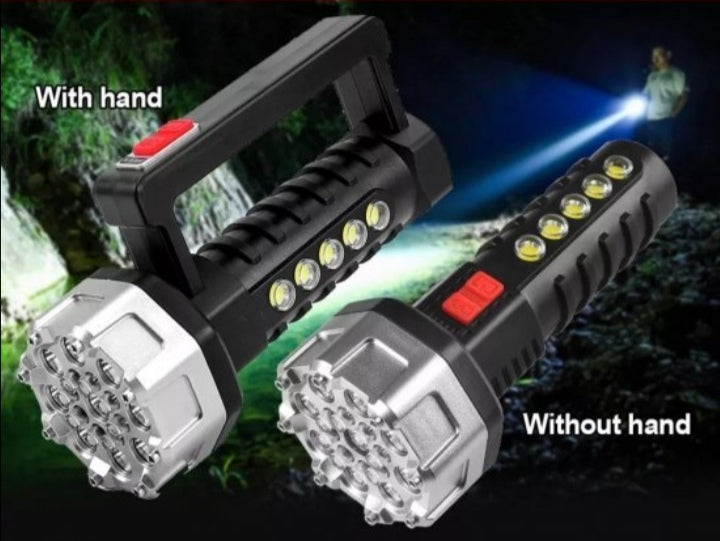 Baterijska lampa rucna sa 17 led dioda punjiva