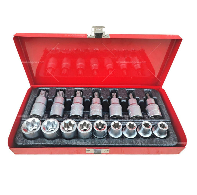 Set alat 16kom gedora i bitova nasadnih kljuceva