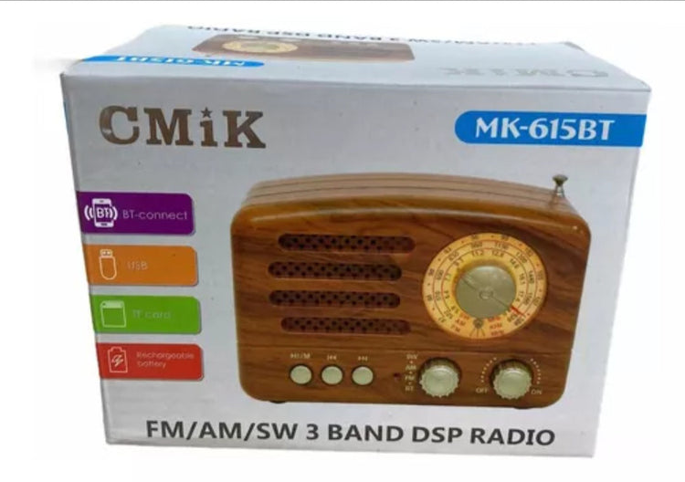 Radio tranzistor retro CMIK MK-615-BT