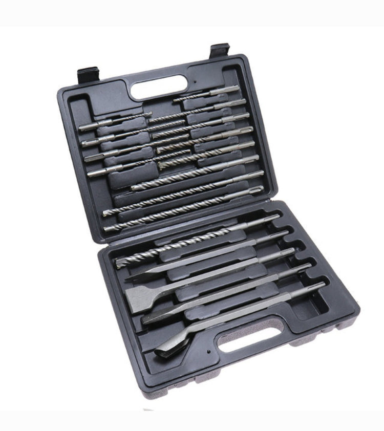 Set burgija za beton i sekaca 17 kom u koferu