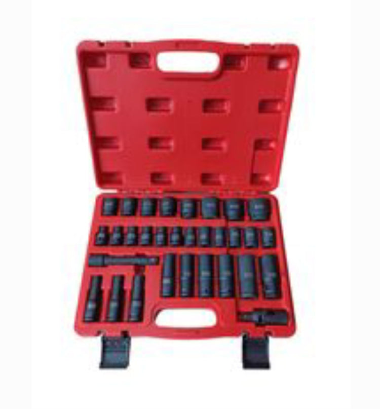 Udarne kovane gedore duboke i plitke 32 kom set 1-2