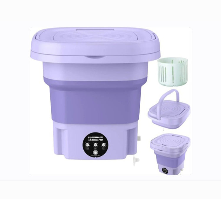 Mini sklopiva ves masina 6,5 L roze