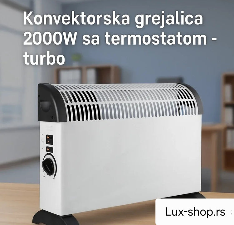 Konvektorska grejalica 2000W sa termostatom