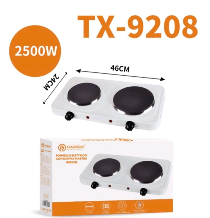 Elektricni reso sa 2 ringle CIAOBOSI -TX -9208 -2500W