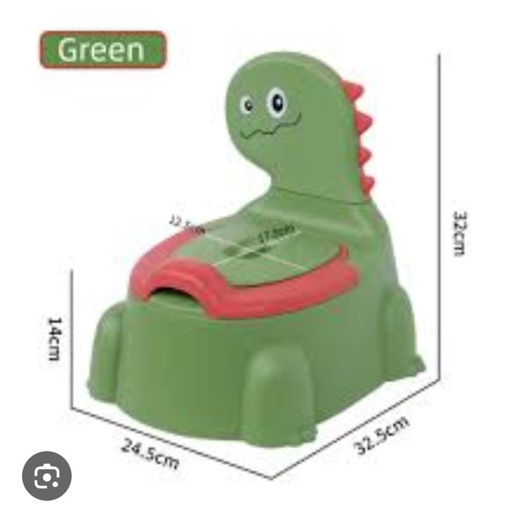 Nosa decija sa poklopcem zelena Dinosaurus