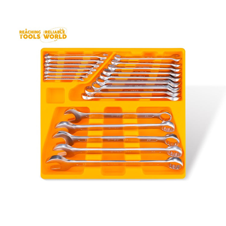 Set kljuceva okasto viljuskasti Dingqi 21kom