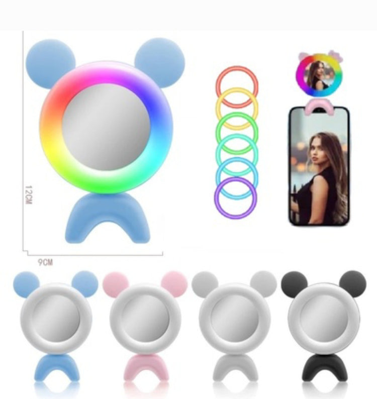 Selfi mini ring RGB za telefon