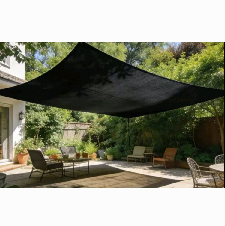Zastitno platno tenda 4x4 m -tenda ibica crna