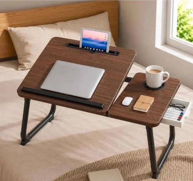 Sklopivi sto za laptop sa podesivim nagibom radne ploce