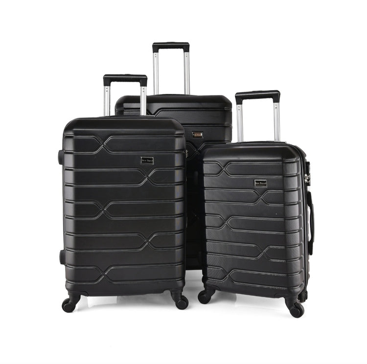 Koferi za putovanje 3u1 set crni