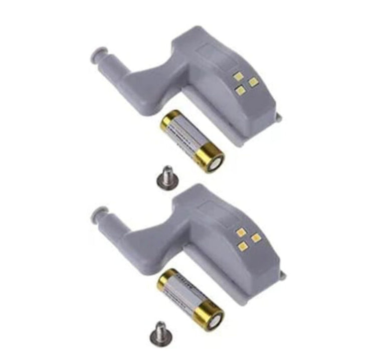 Automatsko led svetlo ormara šarka - plakara + baterija 12V set 10kom