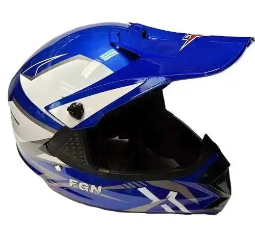 Kaciga MOTO CROSS plava