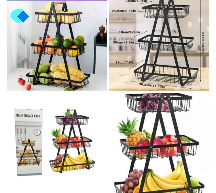 Korpa za voce i povrce na 3 nivoa