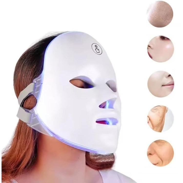 Led maska za lice sa 7 svetlosnih boja