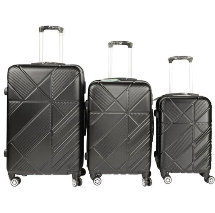 Koferi za putovanje 3u1 set crni