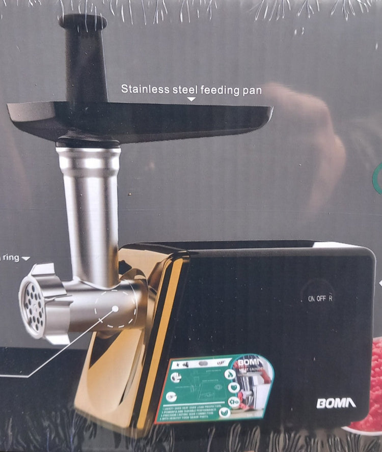 Elektricna masina za mlevenje mesa Boma 2000w crna