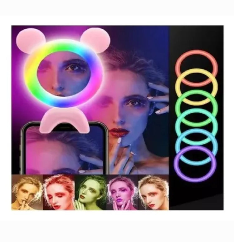 Selfi mini ring RGB za telefon