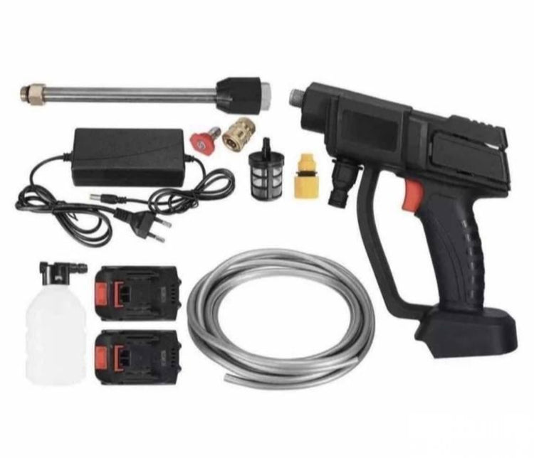 Aku pištolj za pranje čišćenje i tuširanje 24V sa 2 baterije