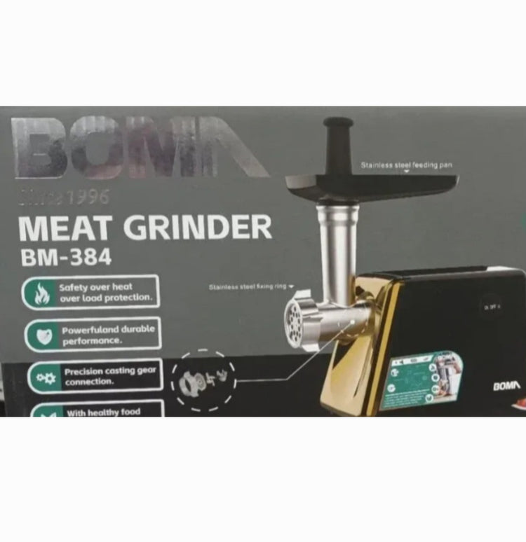 Elektricna masina za mlevenje mesa Boma 2000w crna