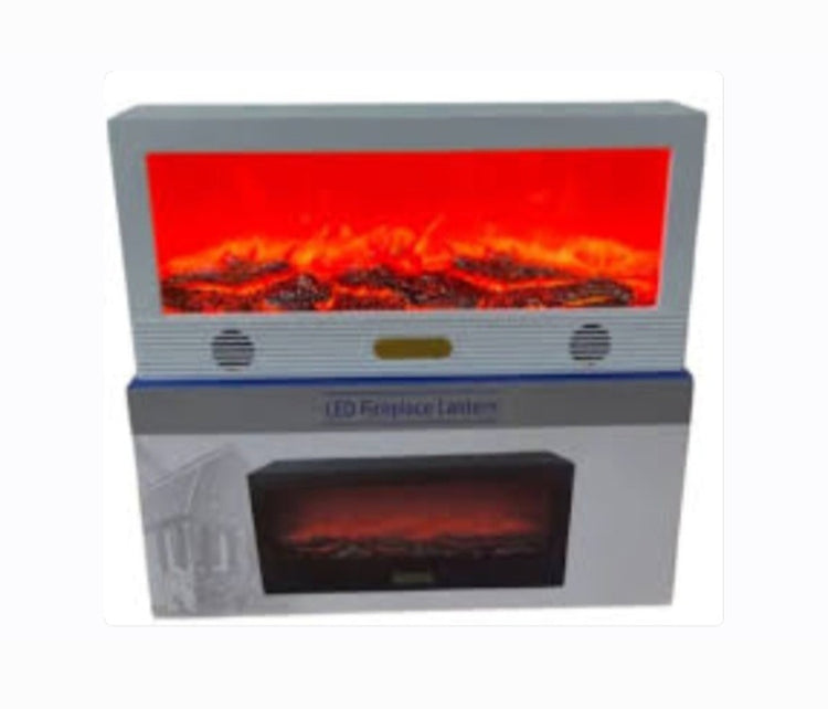 Led kamin sa bluetooth zvucnik 49x22x11cm