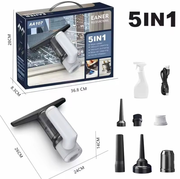 Bezicni usisivac 5u1 za prozore -kucu-auto