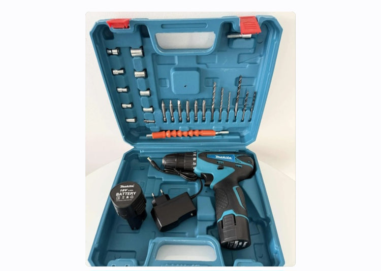 Makita Aku bušilica-šrafilica 12v i 2 baterije + Pribor