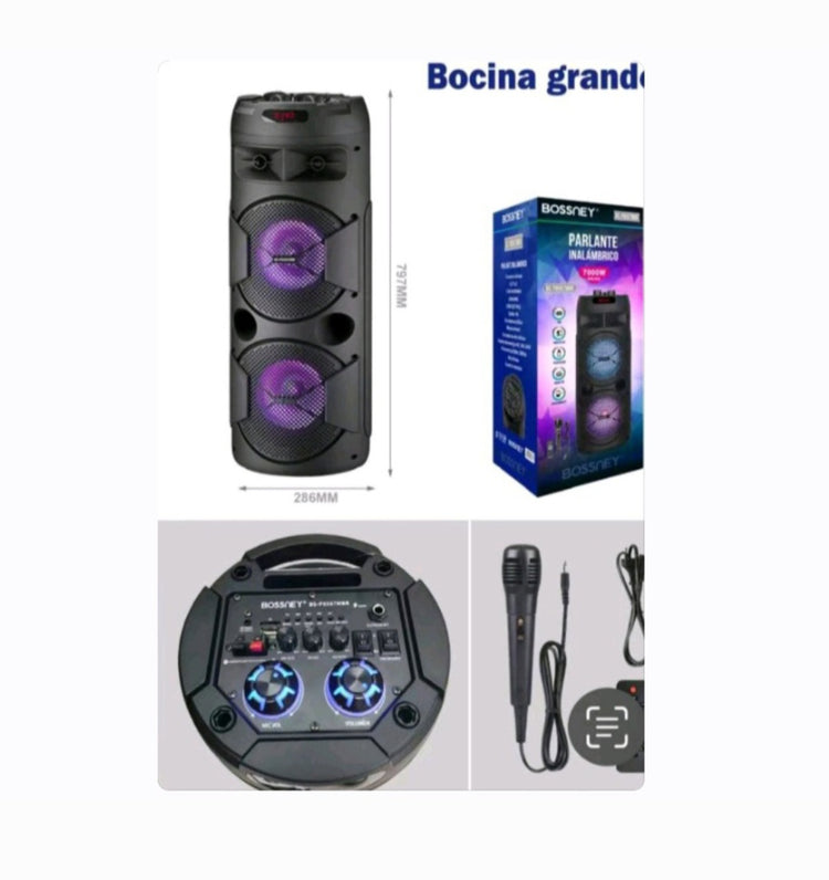 Bluetooth zvucnik BS-P8567 sa mikrofonom zicanim