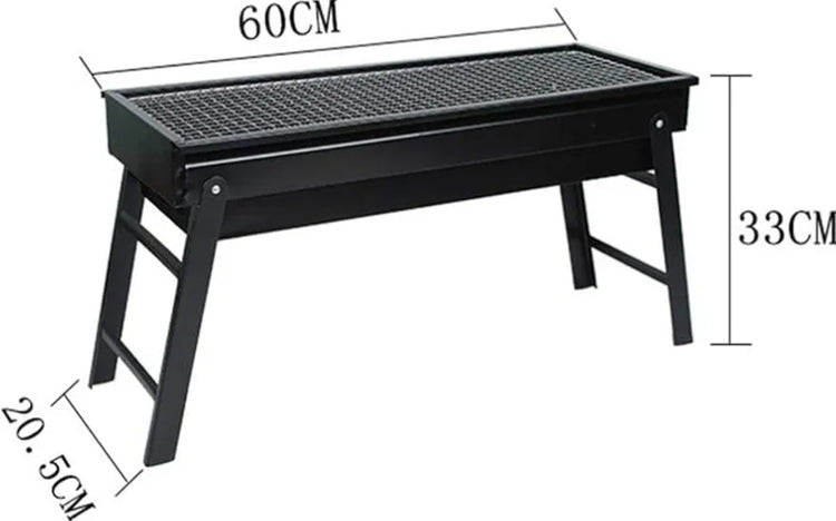 Rostilj prenosivi na cumur 60x20x33cm