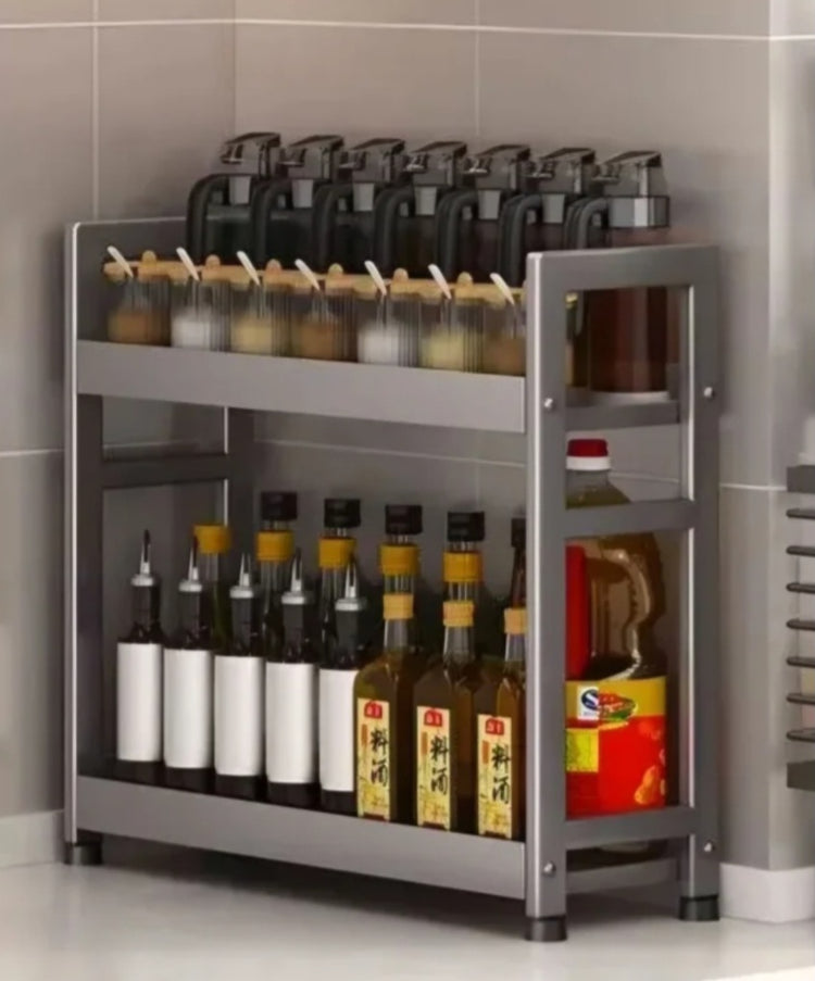 Polica za zacine na 2 nivoa