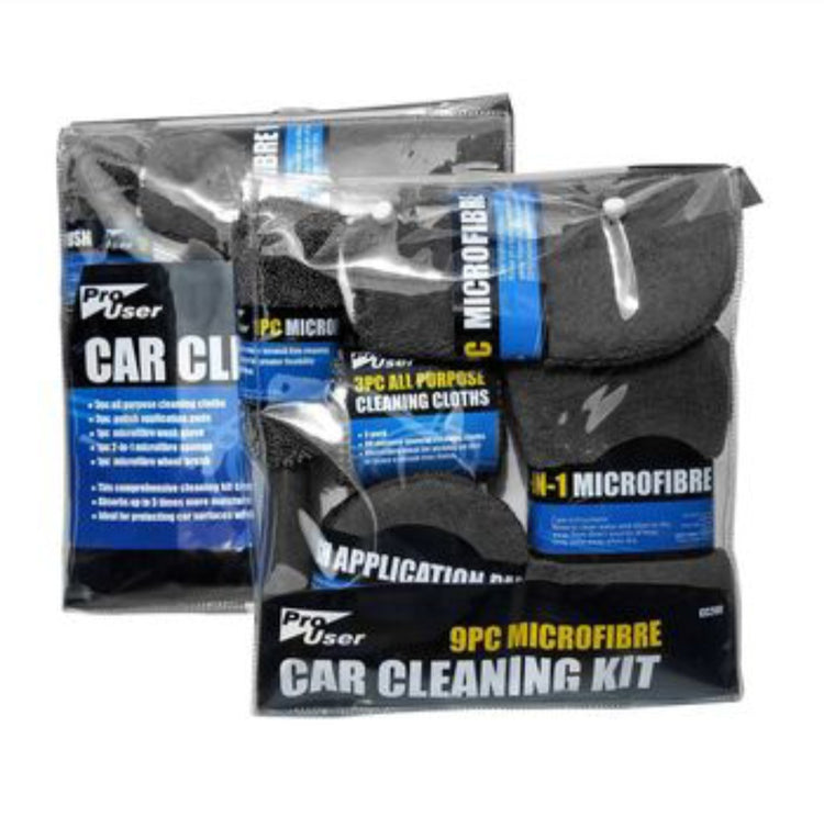 Set za čišćenje auta 9 mikrofiber krpa komplet