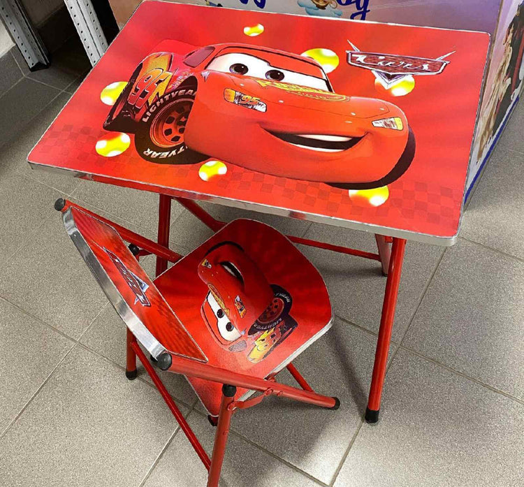 Deciji sto i stolica set Automobili